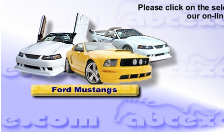 Ford Mustangs Online Catalog