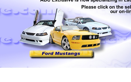 Ford Mustangs Online Catalog