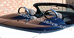 2-pc. covers w/ chrome Cobra bars